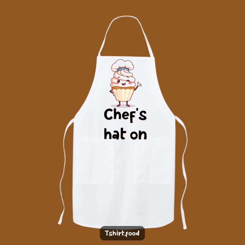 Funny Cupcake Chef Apron - Proud Kitchen Wear for Baking Masters