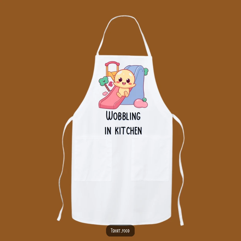 Funny Jelly Slide Apron: Make Kitchen Time an Adventure with This Wobbly Character