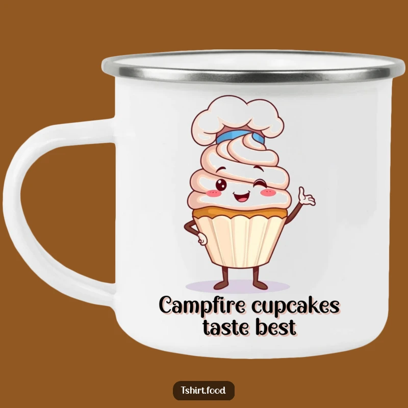 Funny Cupcake Chef Camping Mug - Durable Drinkware for Proud Bakers