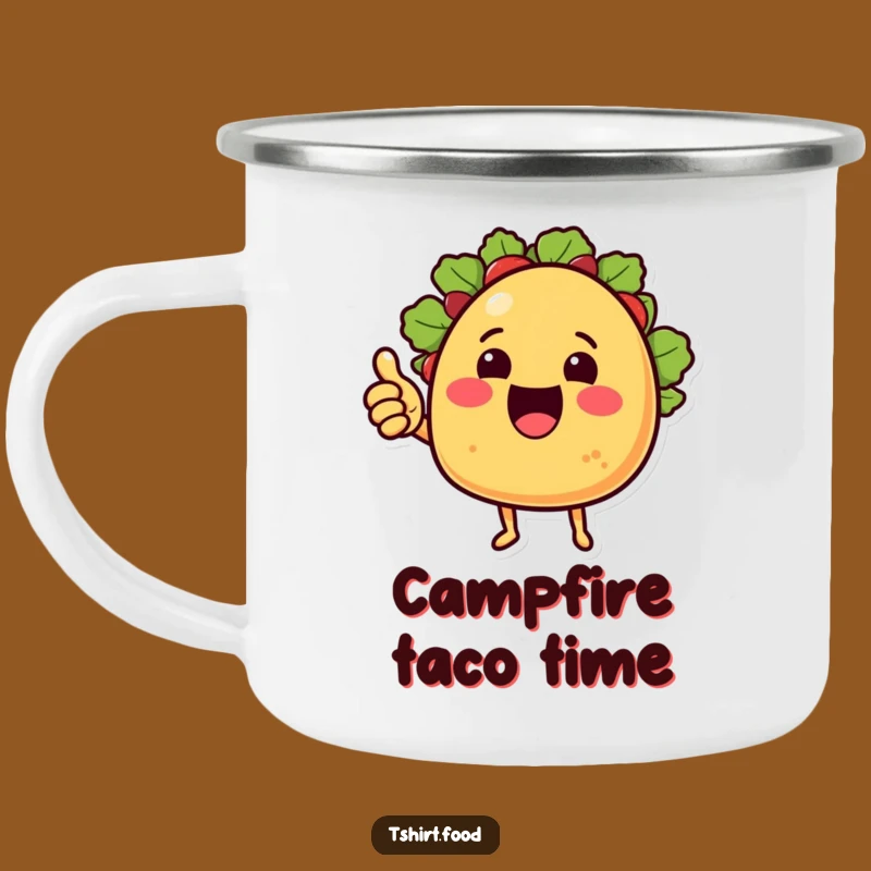 Funny Taco Adventure Mug: Durable Taco, Outdoor Funny Gift for Campers
