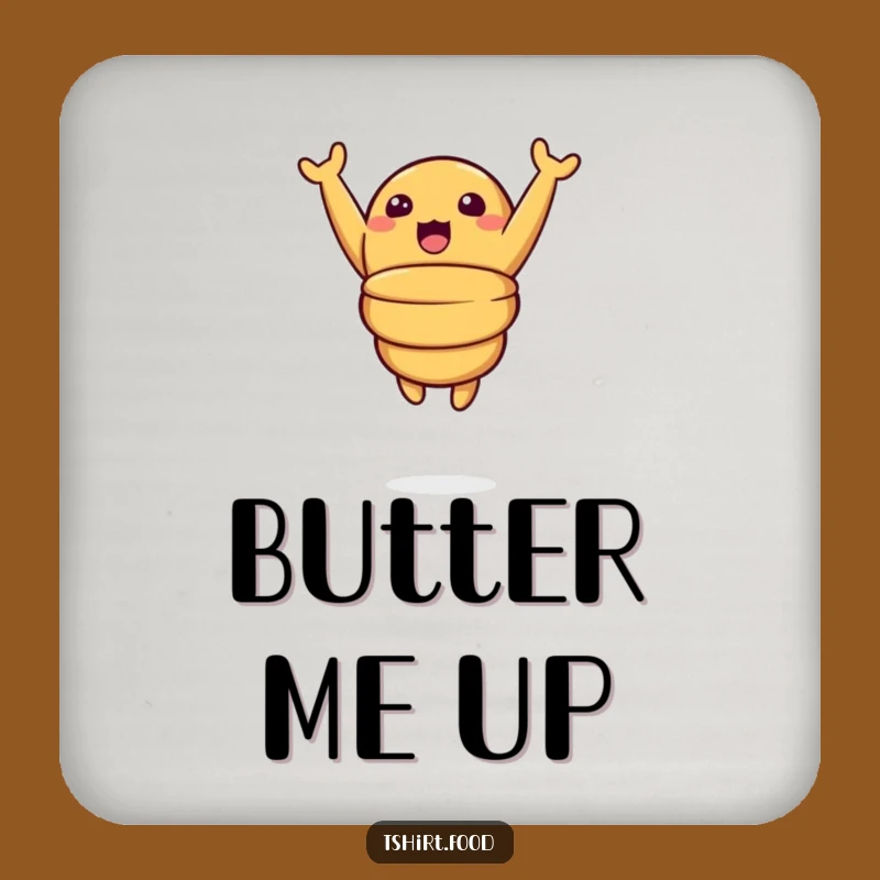 Funny Leaping Croissant Coaster: Surprise Pastry Protection, Ideal Funny Gift