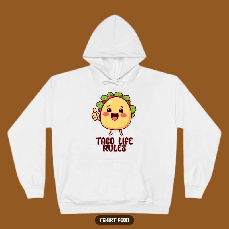Cozy Funny Taco Hoodie: Warm Taco, Ultimate Funny Gift for Comfort and Fiesta