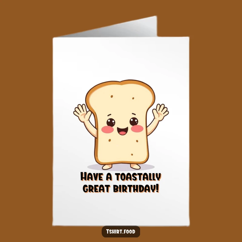 Free Printable Birthday Card: Happy Bread Jazz Hands Your Way to Fun!