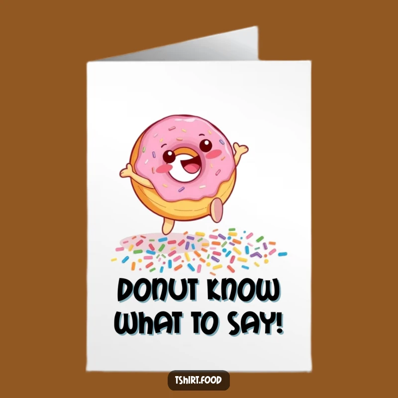 Free Printable Thank You Donut Card: Sweet Leap DIY Downloadable Gift