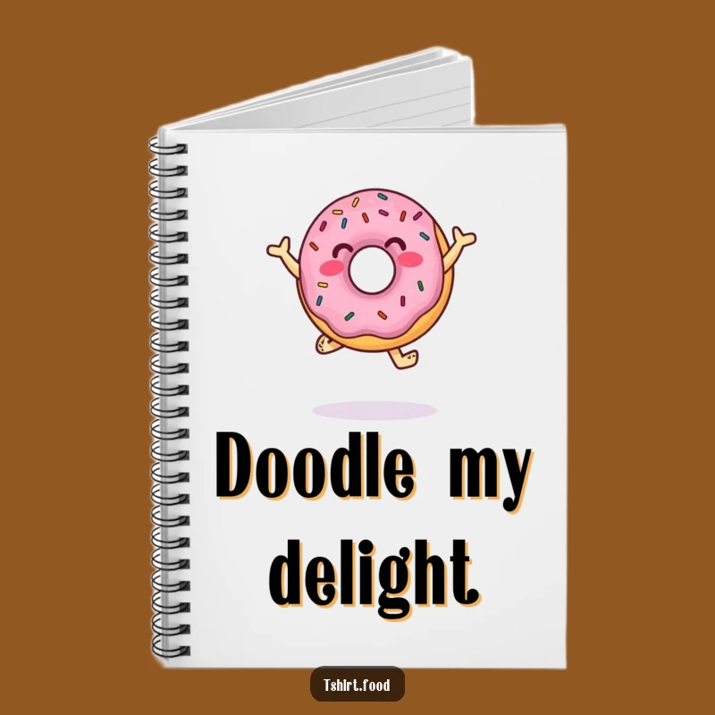 Funny Donut Notebook: Sprinkle Dance Journal - Write Sweetly!