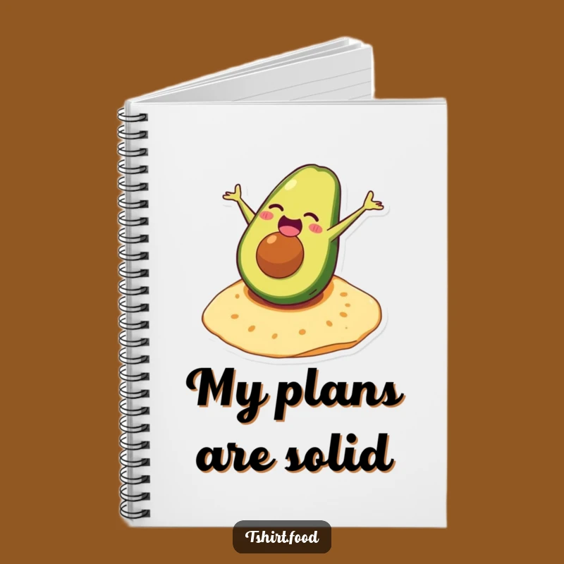 Funny Avocado Somersault Notebook: Capture Ideas with Comical Style