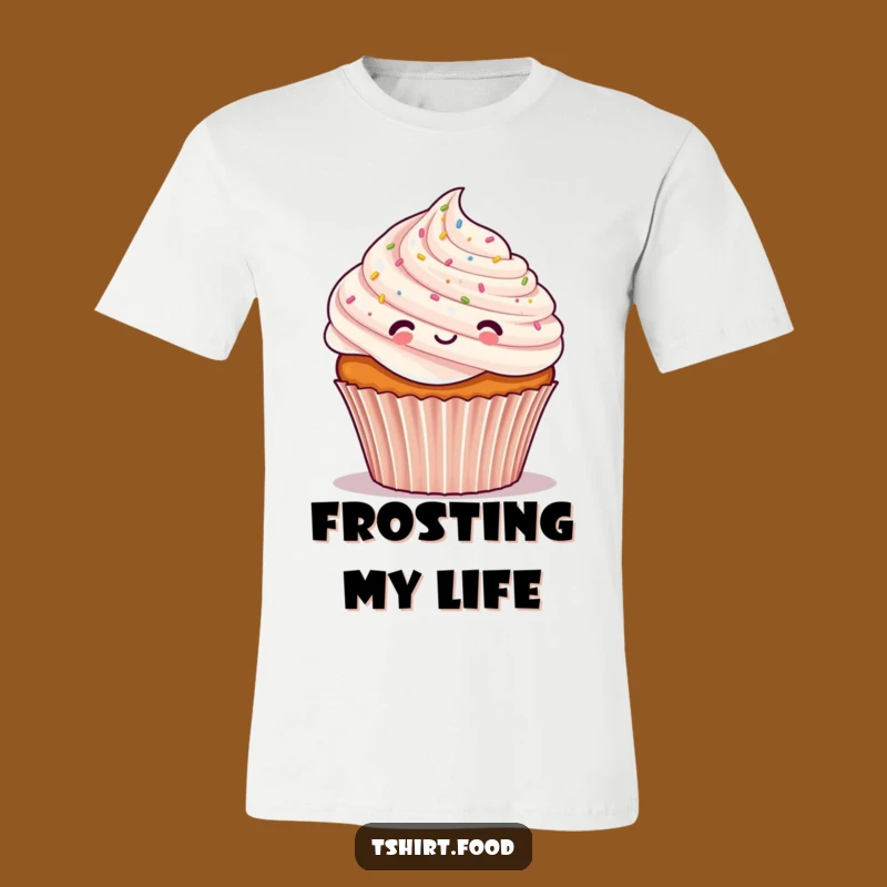 Funny Cupcake Confetti Shirt: Cheerful Frosting Tee, Perfect Humorous Gift