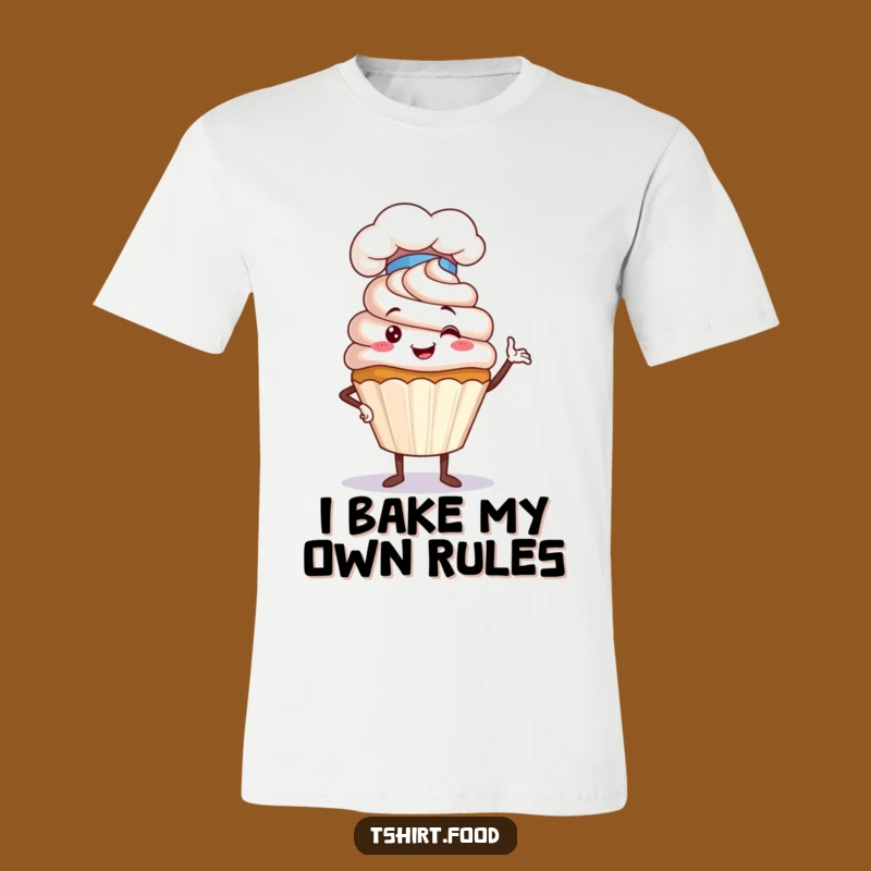 Funny Cupcake Chef T-Shirt - Proud Baking Apparel and a Humorous Gift