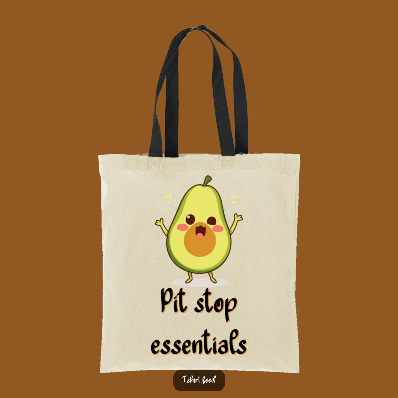 Funny Avocado Dance Tote Bag: Silly Dancer Carry-all, Gift Idea