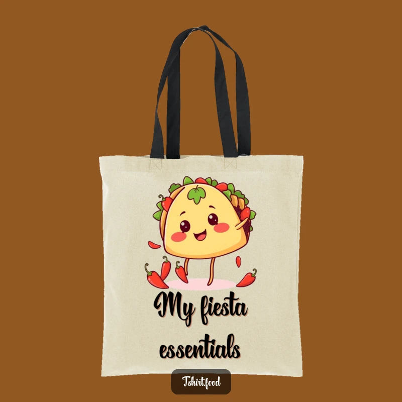 Funny Juggling Taco Tote Bag - Carry Your Fiesta, Perfect Funny Gift